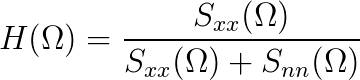 Missing Wiener equation