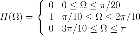 Missing Filter specification